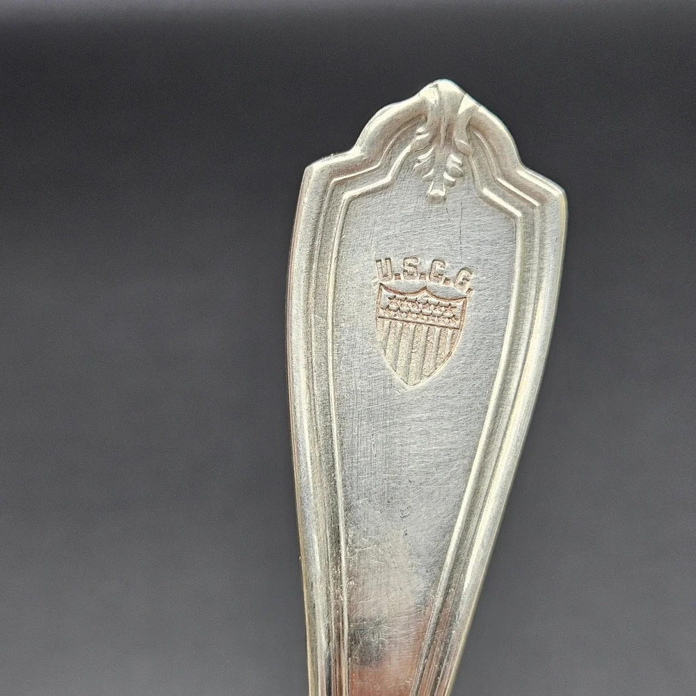 International‎ Silver Co USCG United States Coast Guard Ladle Dipper 6 1/2